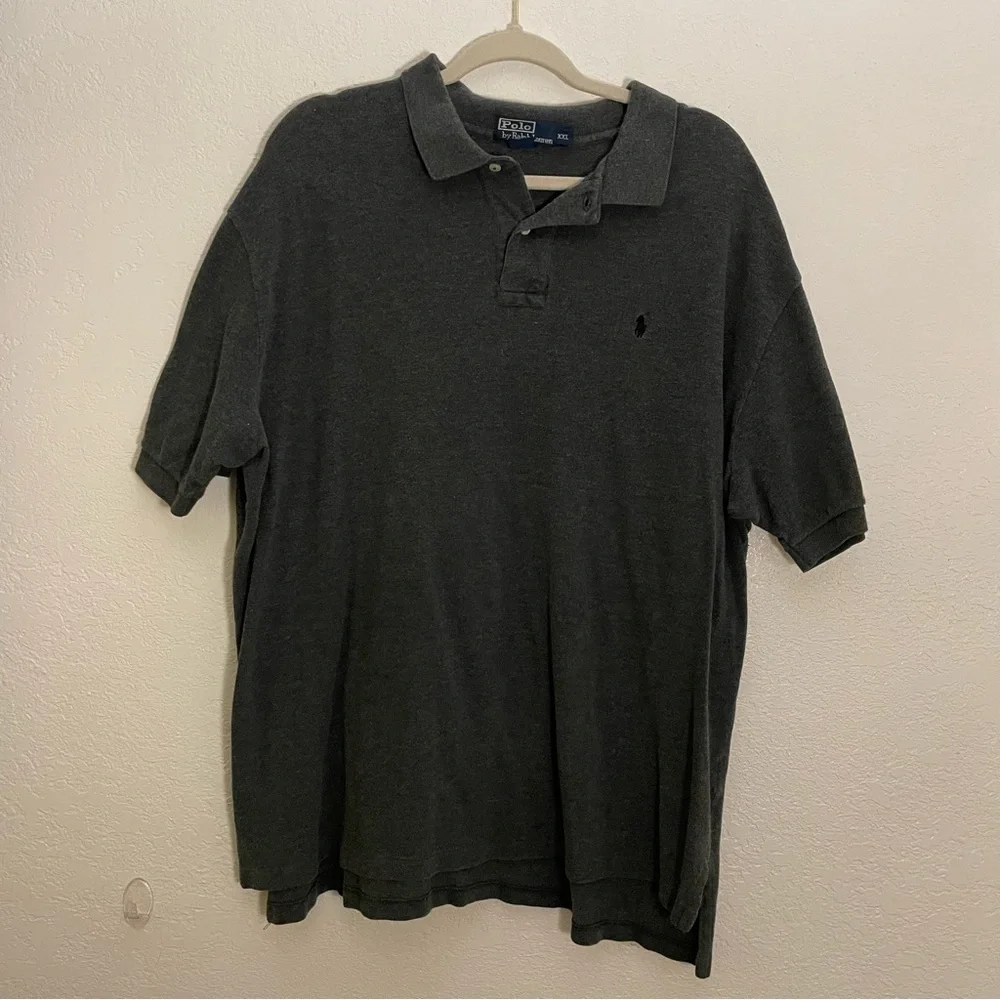 Polo Ralph Lauren Men’s Charcoal Gray Polo Shirt XXL